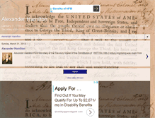 Tablet Screenshot of alexanderhamilton.org